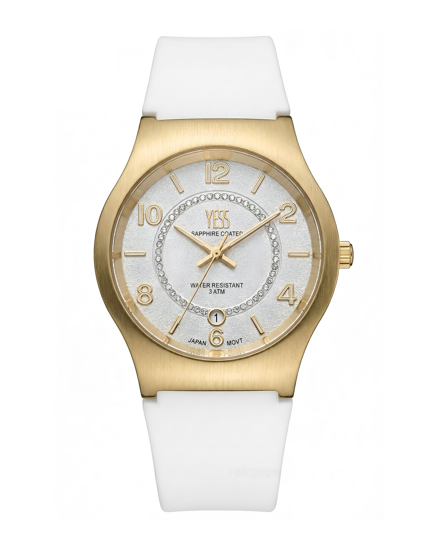 Reloj Yess Mujer Blanco SMT-250536-1