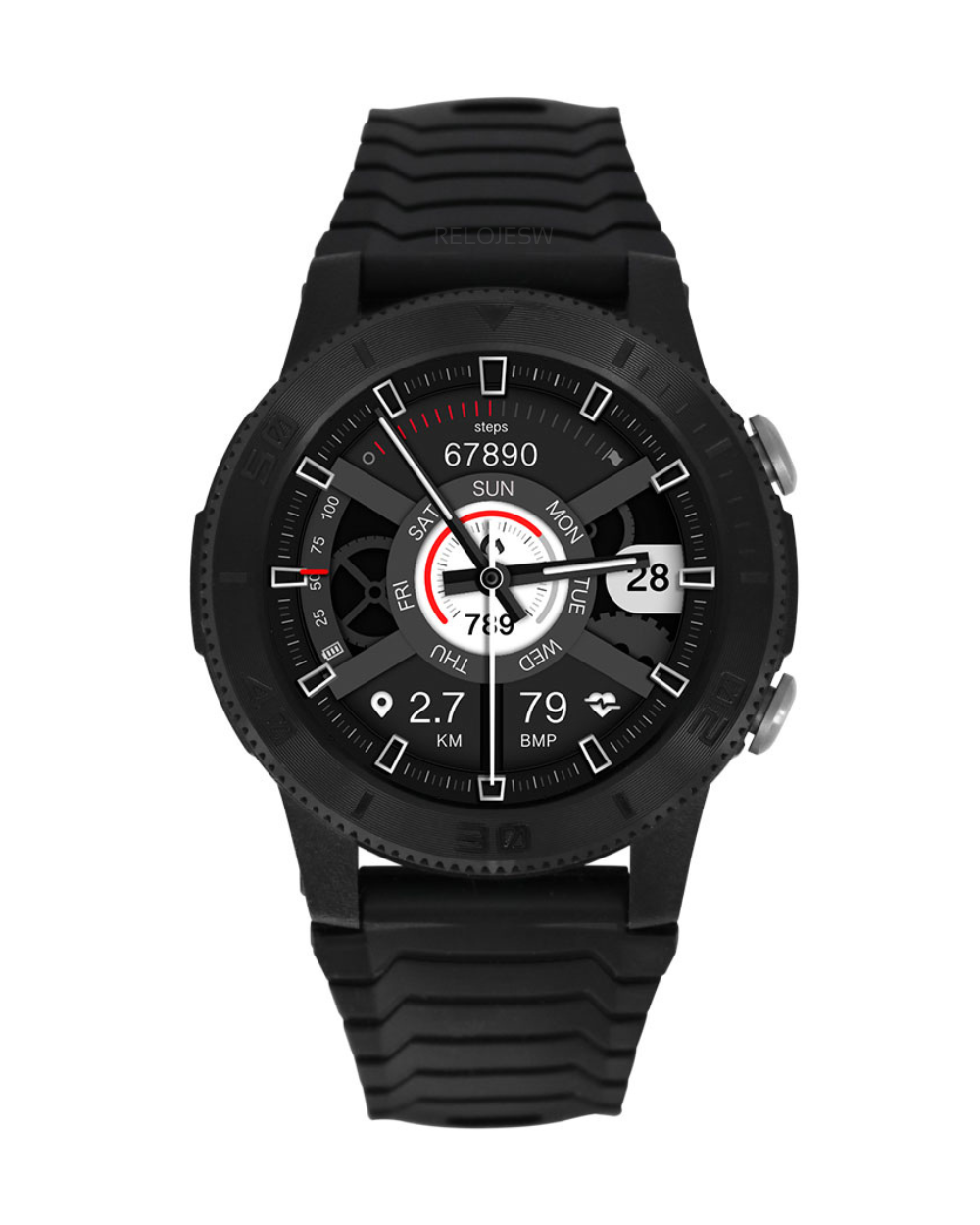 Reloj Smartwatch YESS Hombre Negro SPRINTD-NE