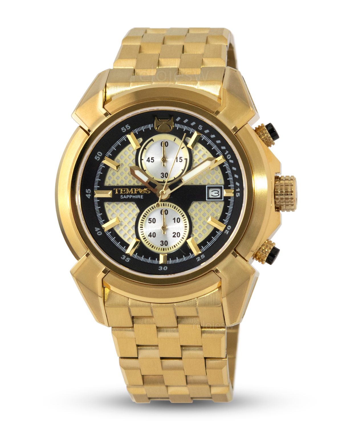 Joyeria Reloj Yess Dama Dorado Joyería Oro Reloj Yess Deportivo