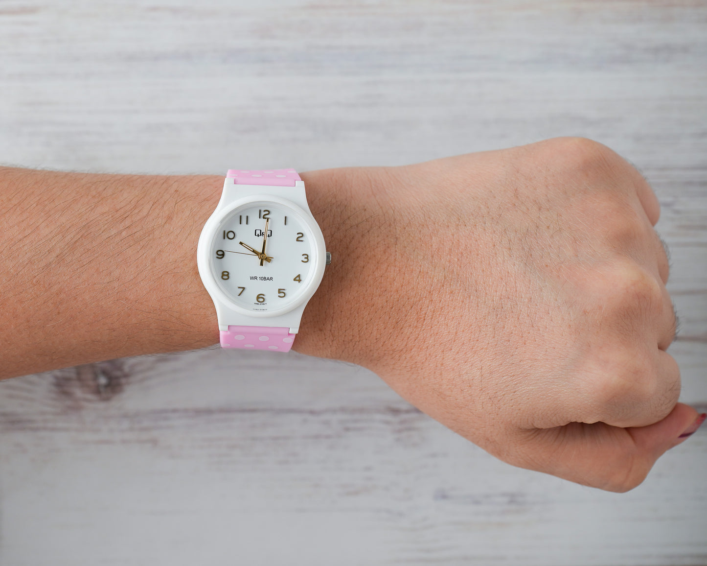 Reloj Q&Q Mujer Rosado V06A016Y