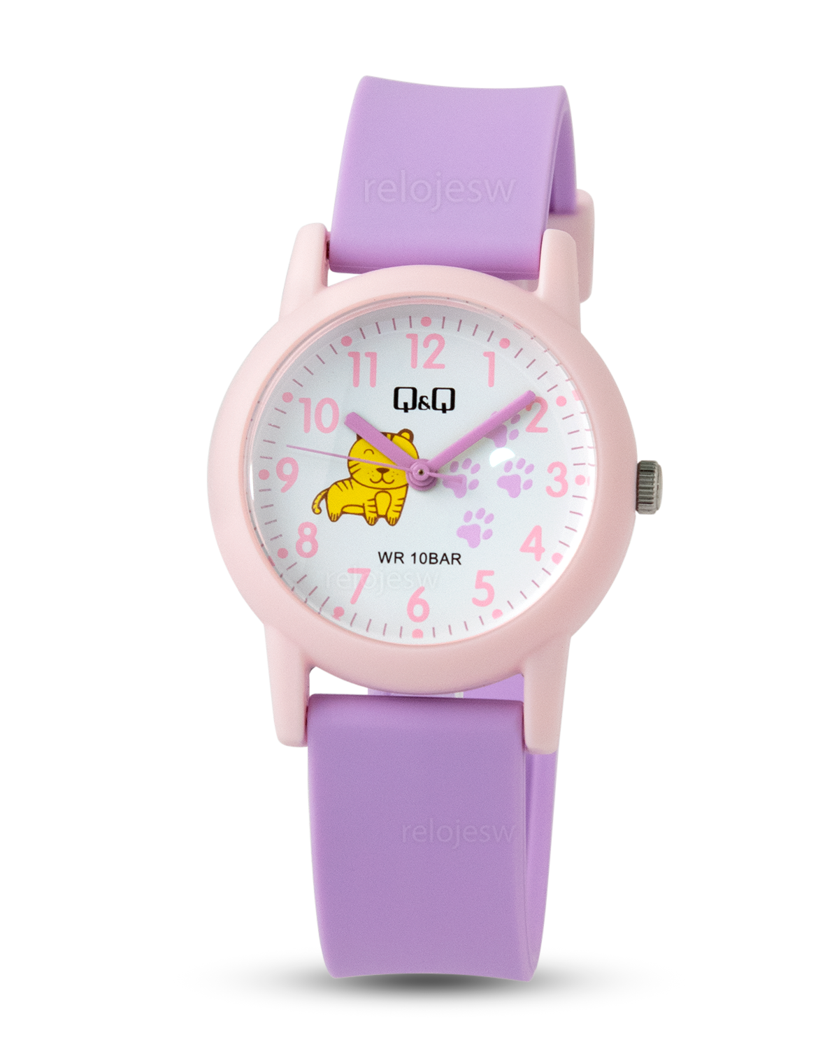 Reloj Q&Q Niña Morado Rosado V23A012Y