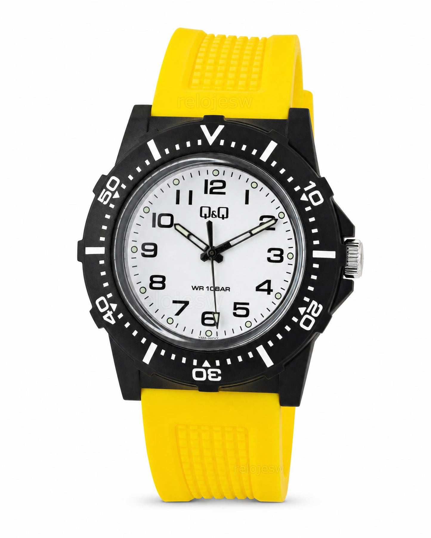 Reloj Q&Q Hombre Original Amarillo V32A007Y