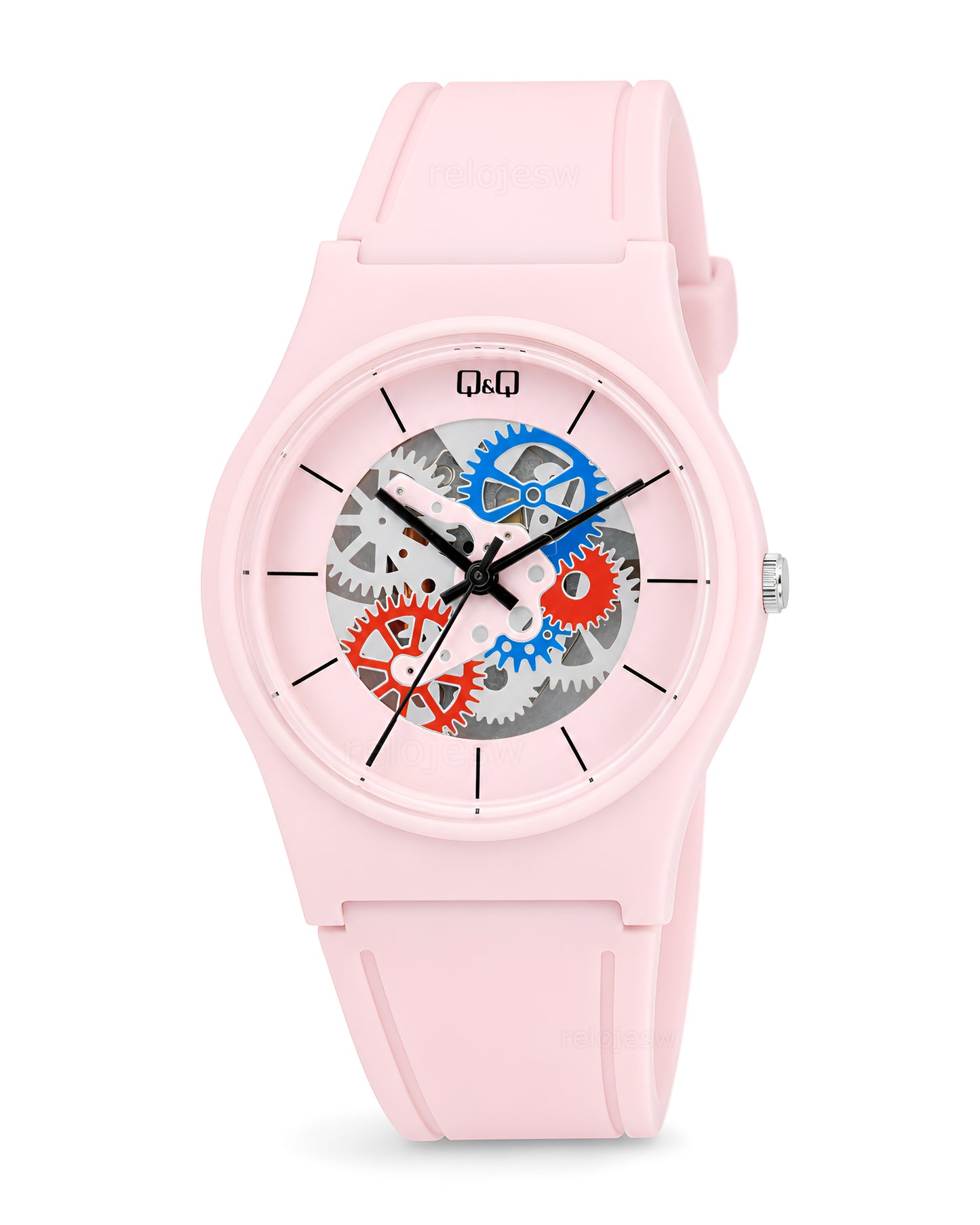Reloj Q&Q Mujer Original Rosado V41A502Y
