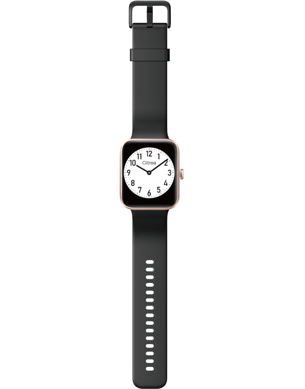 Smartwatch Q&Q Mujer Rosado Negro X01A004Y