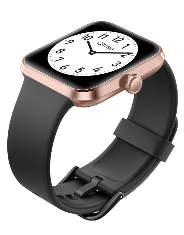 Smartwatch Q&Q Mujer Rosado Negro X01A004Y