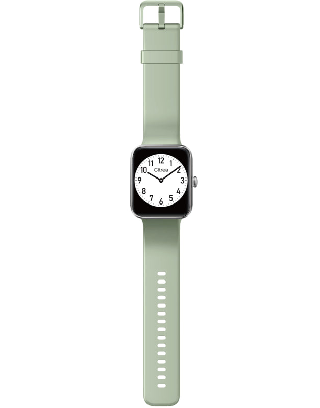 Smartwatch Q&Q Mujer Negro Verde X01A005Y