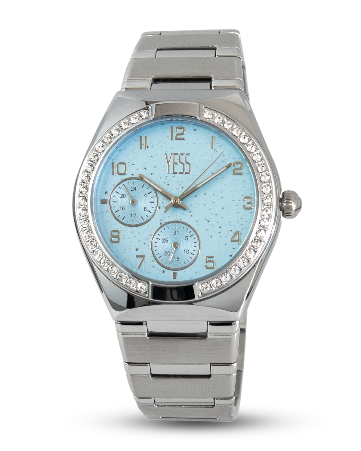 Reloj Yess Mujer Plateado Y23011-PLAZ
