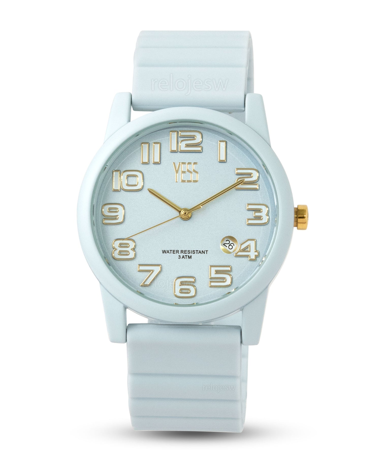 Reloj Yess Mujer Celeste Y24080-5