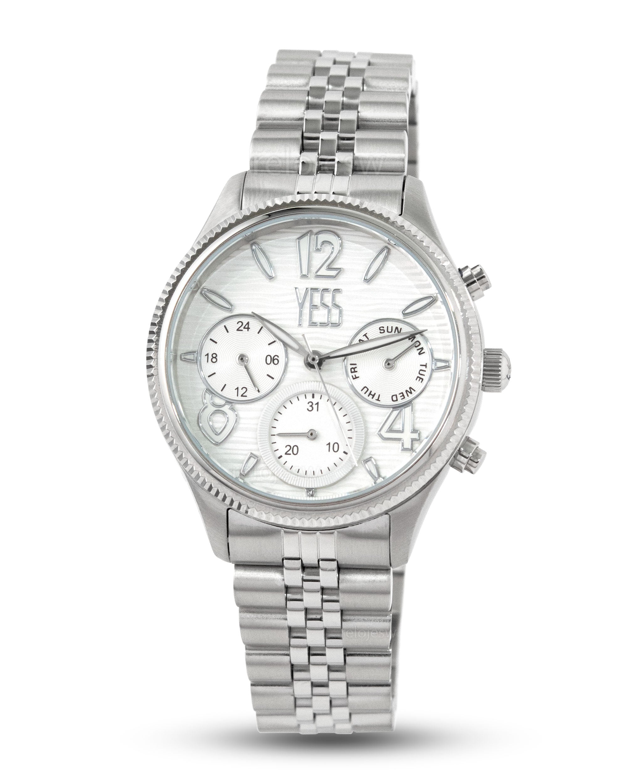 Reloj Yess Mujer Plateado Y24086-1 - Main Image