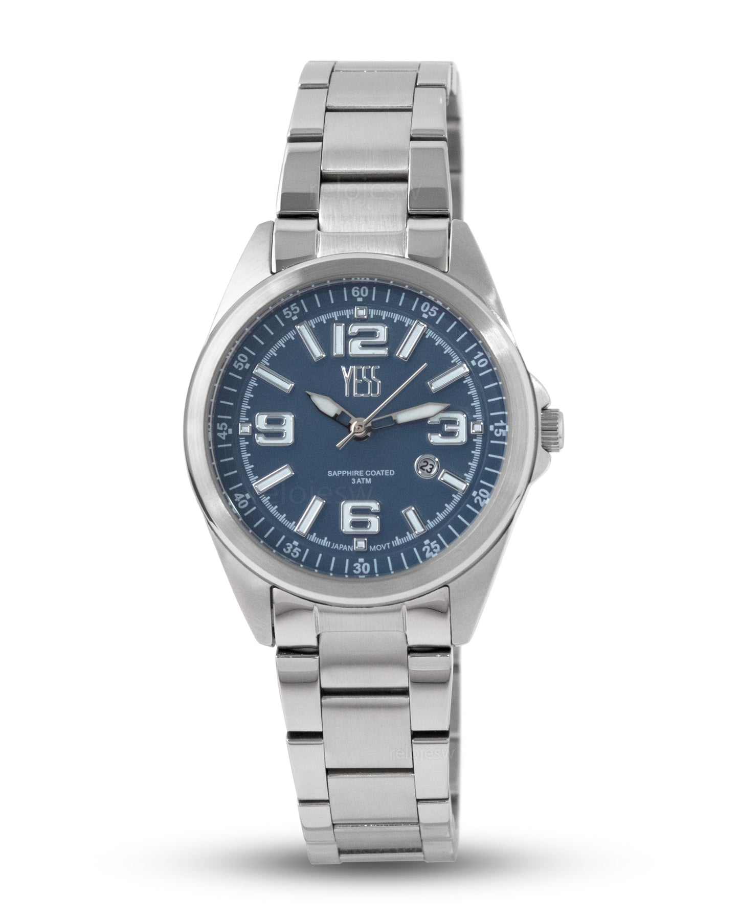 Reloj Yess Mujer Plateado Y24124L-3