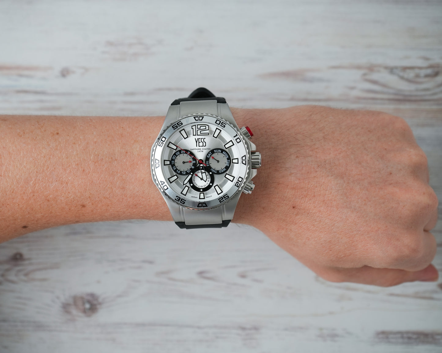 Reloj Yess Hombre Negro Y25001-1