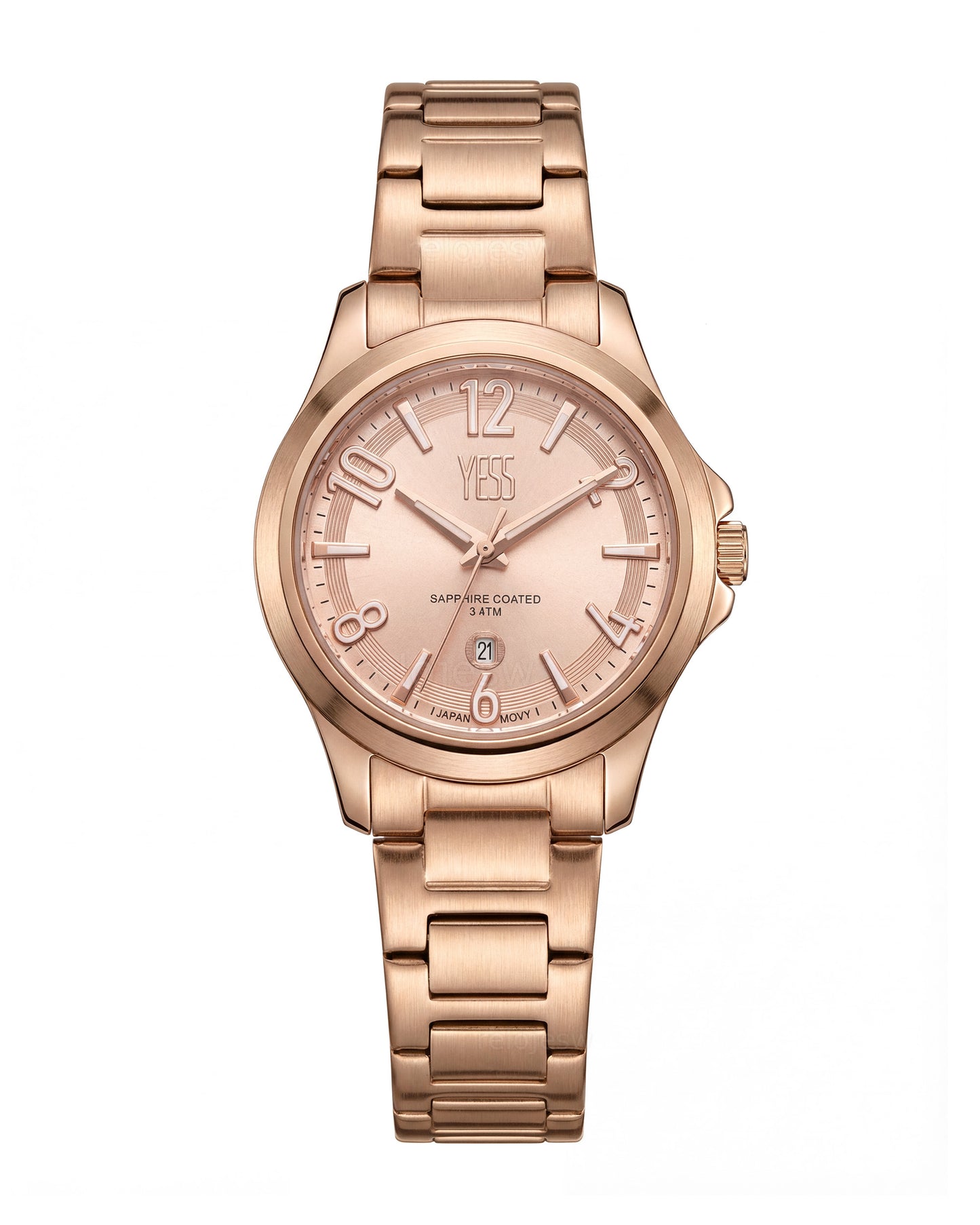 Reloj Yess Mujer Oro Rosa Y25016-5