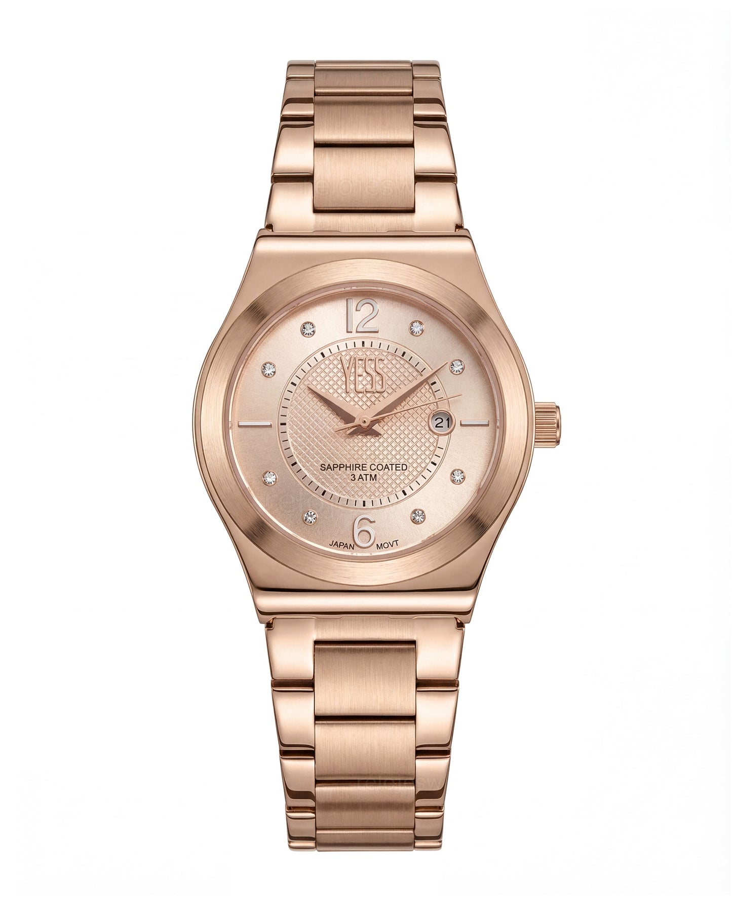 Reloj Yess Mujer Oro Rosa Y25017-5