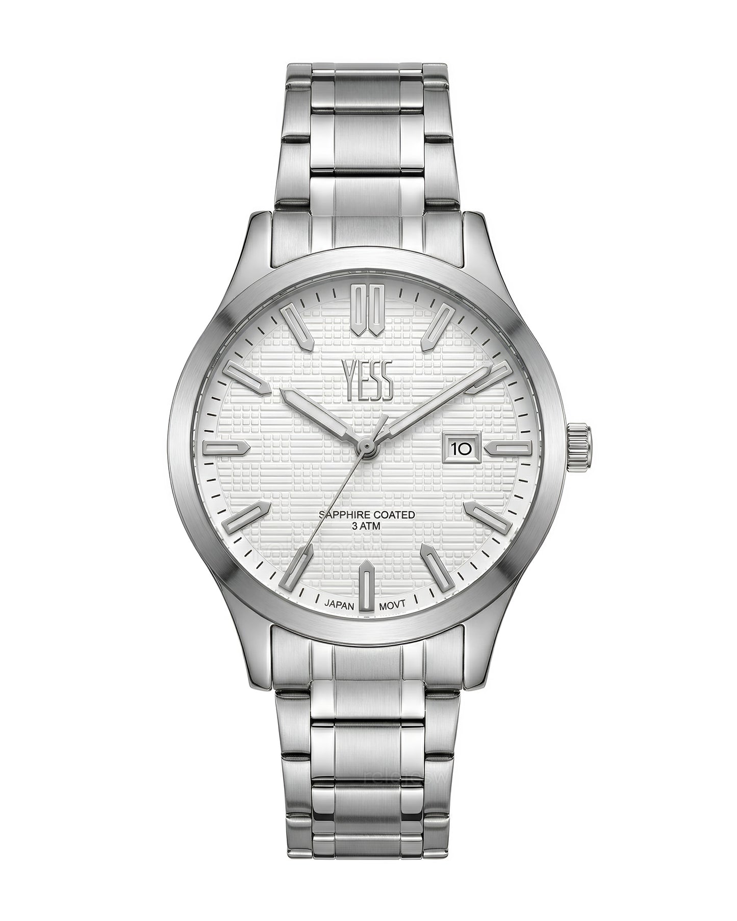 Reloj Yess Hombre Plateado Y25026-1