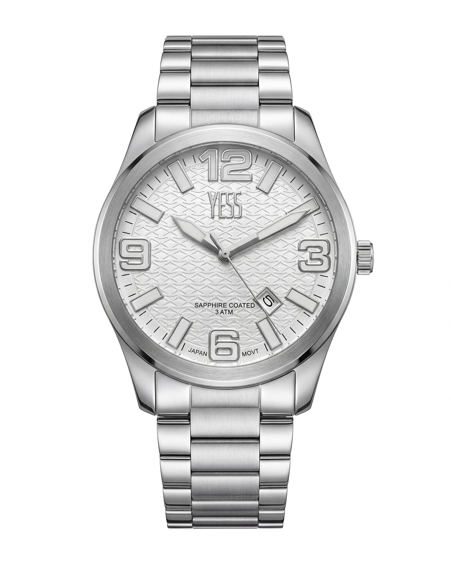 Reloj Yess Hombre Plateado Y25027-1