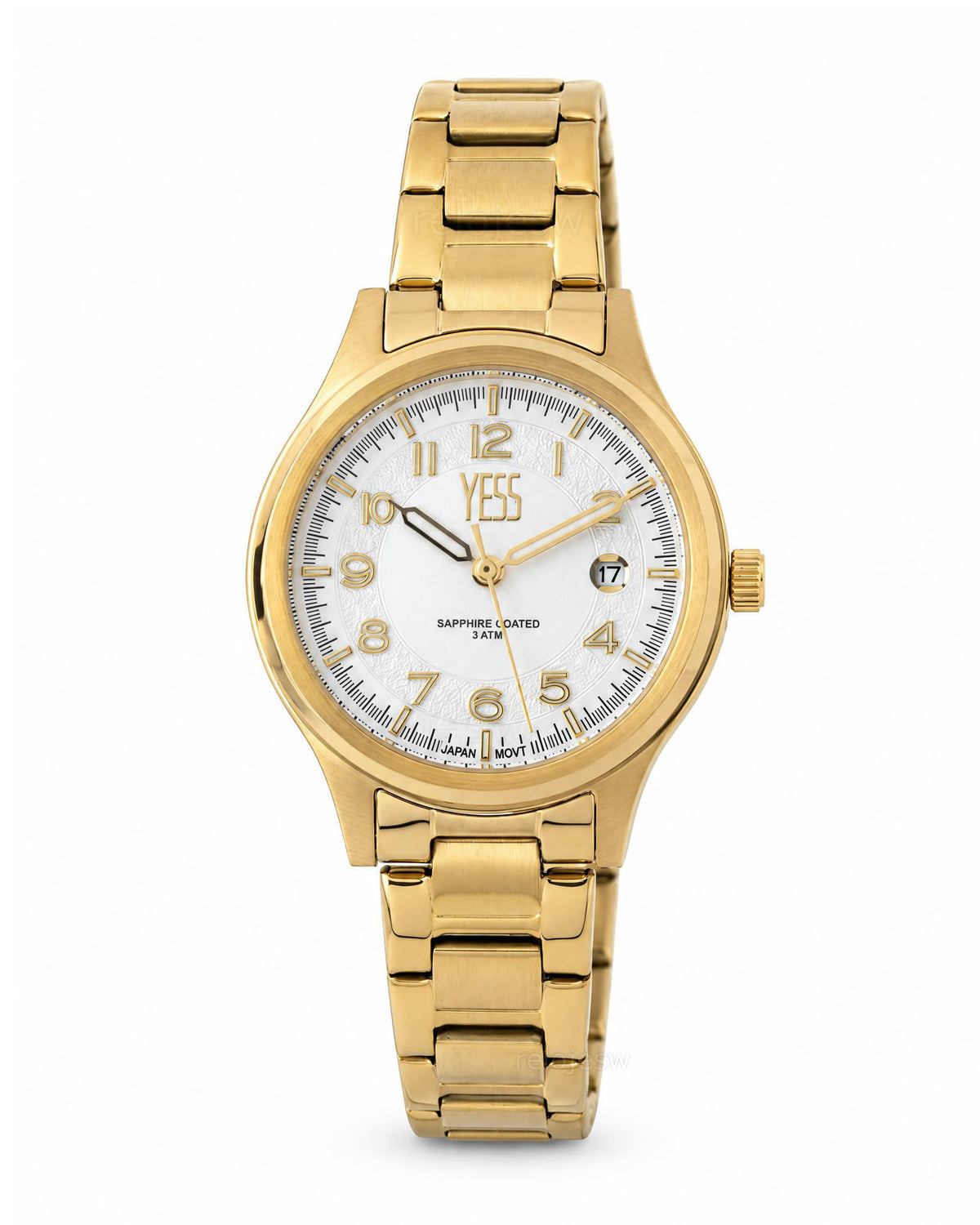 Reloj Yess Mujer Original Dorado Y25034L-4