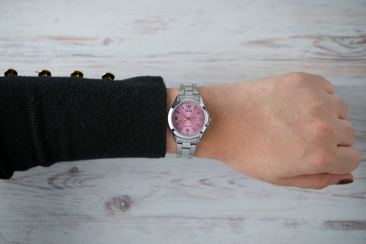 Reloj Q&Q Original Mujer Plateado C05A015Y