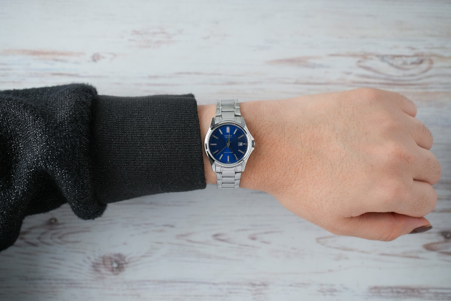 Reloj Casio Mujer Original Plateado LTP-1183A-2A