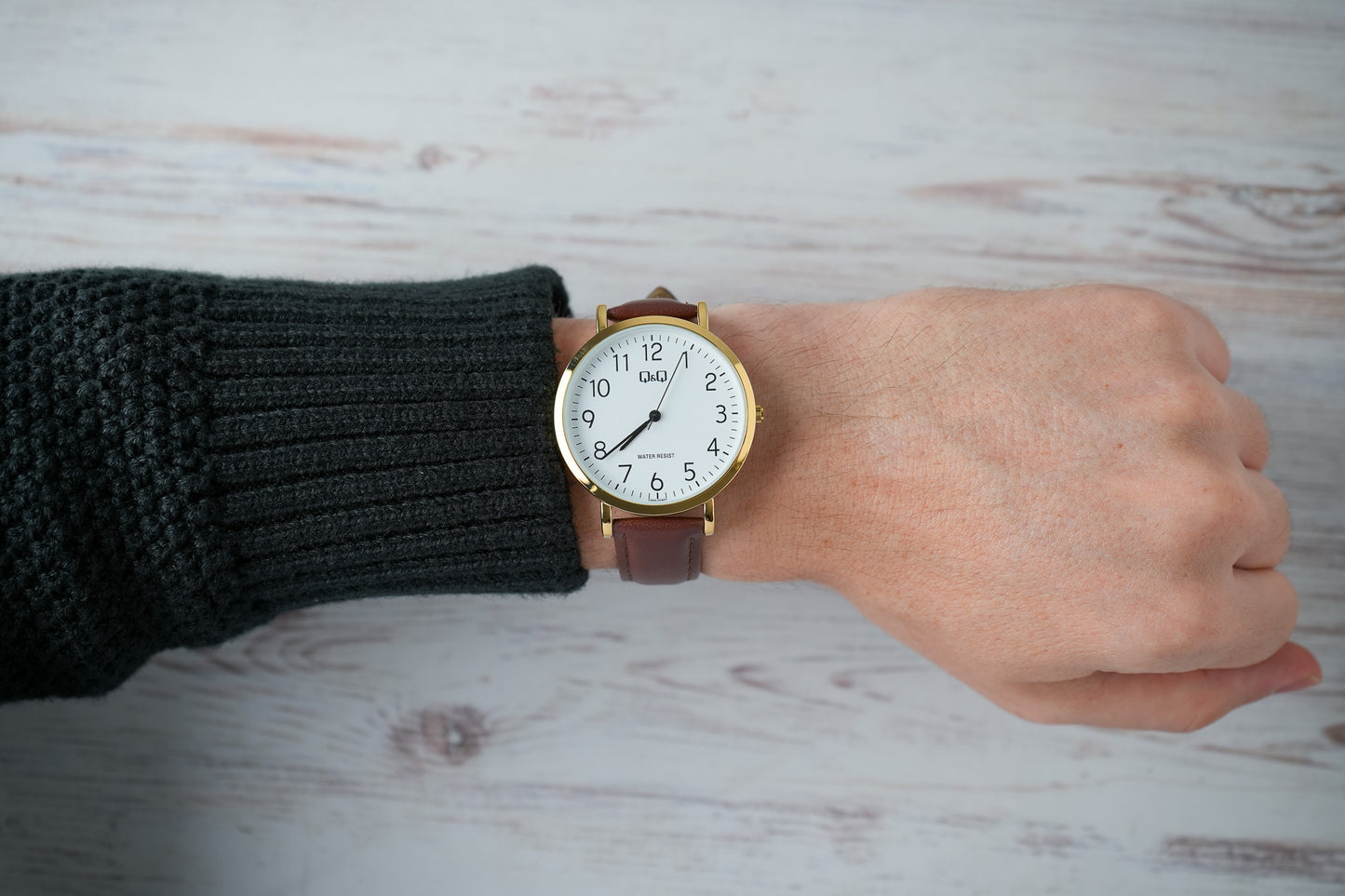 Reloj Q&Q Original Hombre Marrón C34A008Y