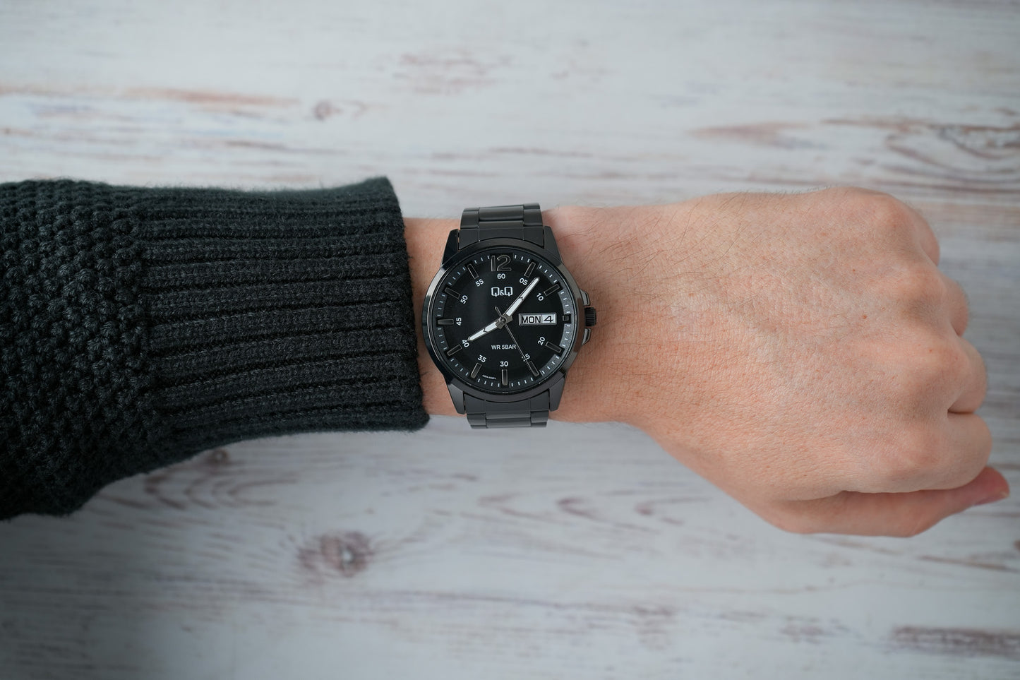 Reloj Q&Q Original Hombre Negro A36A006Y
