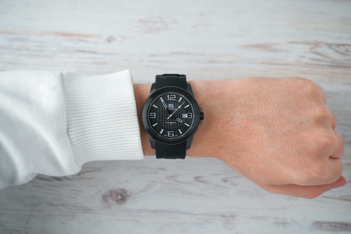Reloj Yess Hombre Original Negro SMT-251159-3