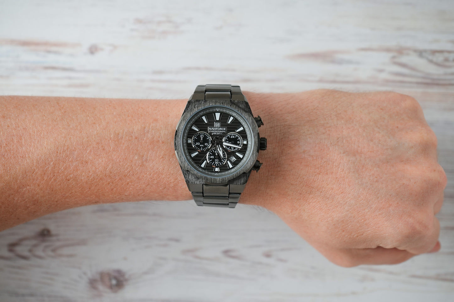 Reloj Naviforce Hombre Original Gris NF8081-GRGR