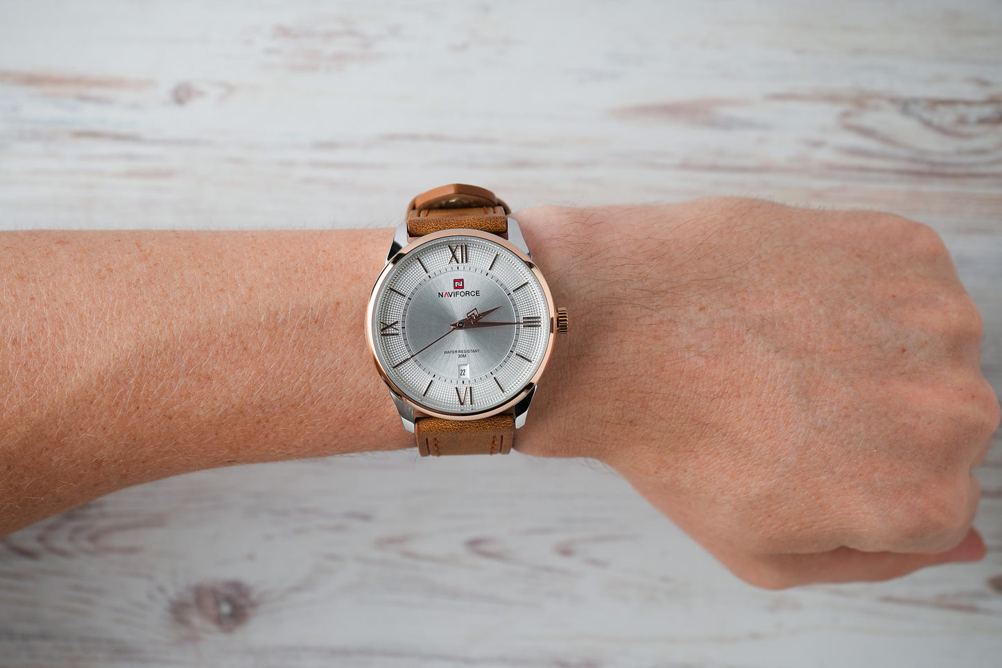 Reloj Naviforce Hombre Café NF9272L-CFPL
