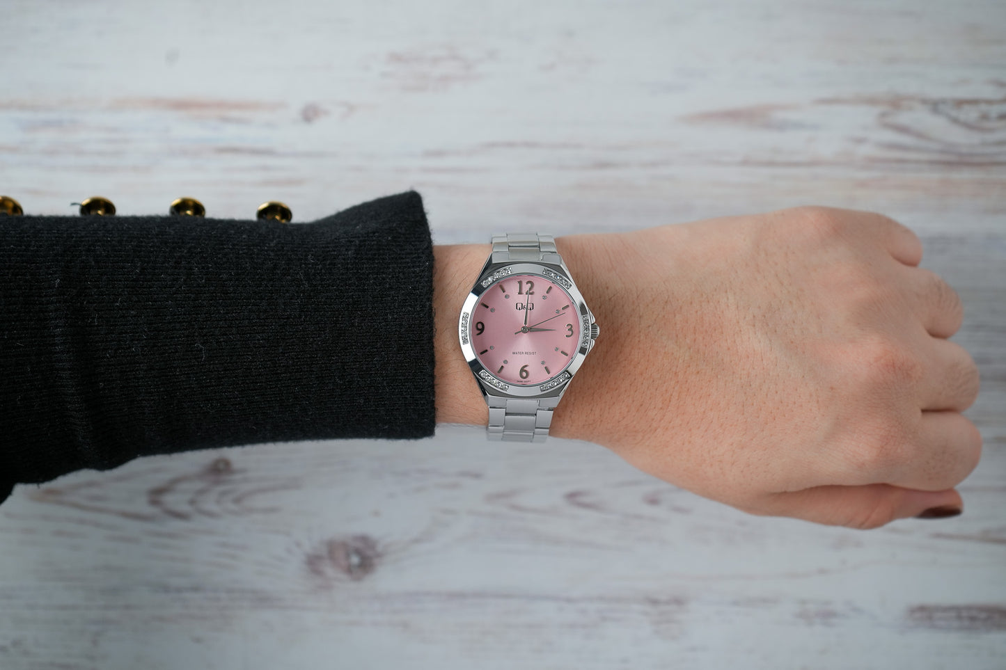 Reloj Q&Q Original Mujer Plateado Q89B002Y