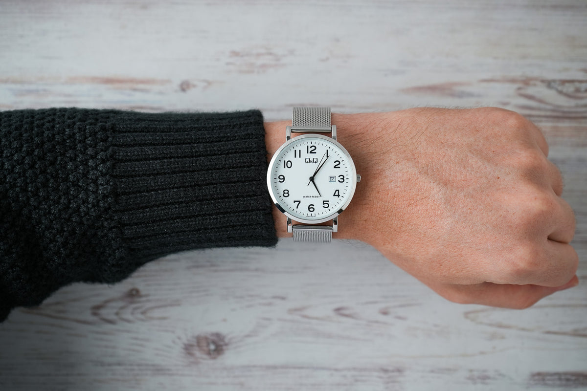 Reloj Q&Q Hombre Original Plateado A46A001Y