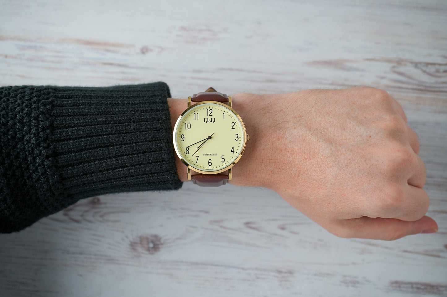 Reloj Q&Q Original Hombre Marrón C43A004Y