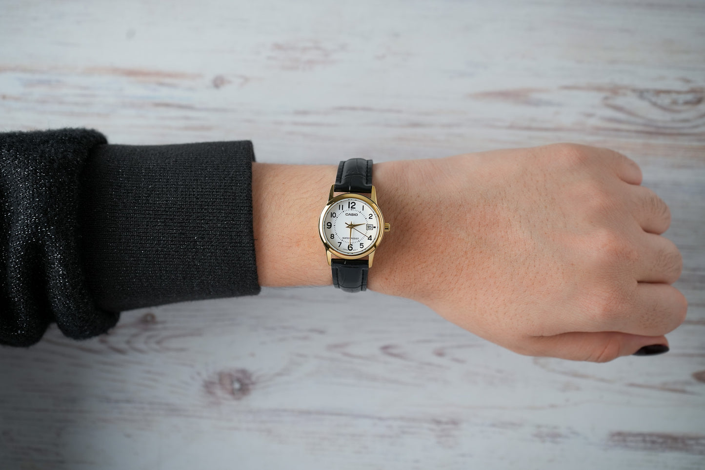 Reloj Casio Original Mujer Blanco LTP-V002GL-7B