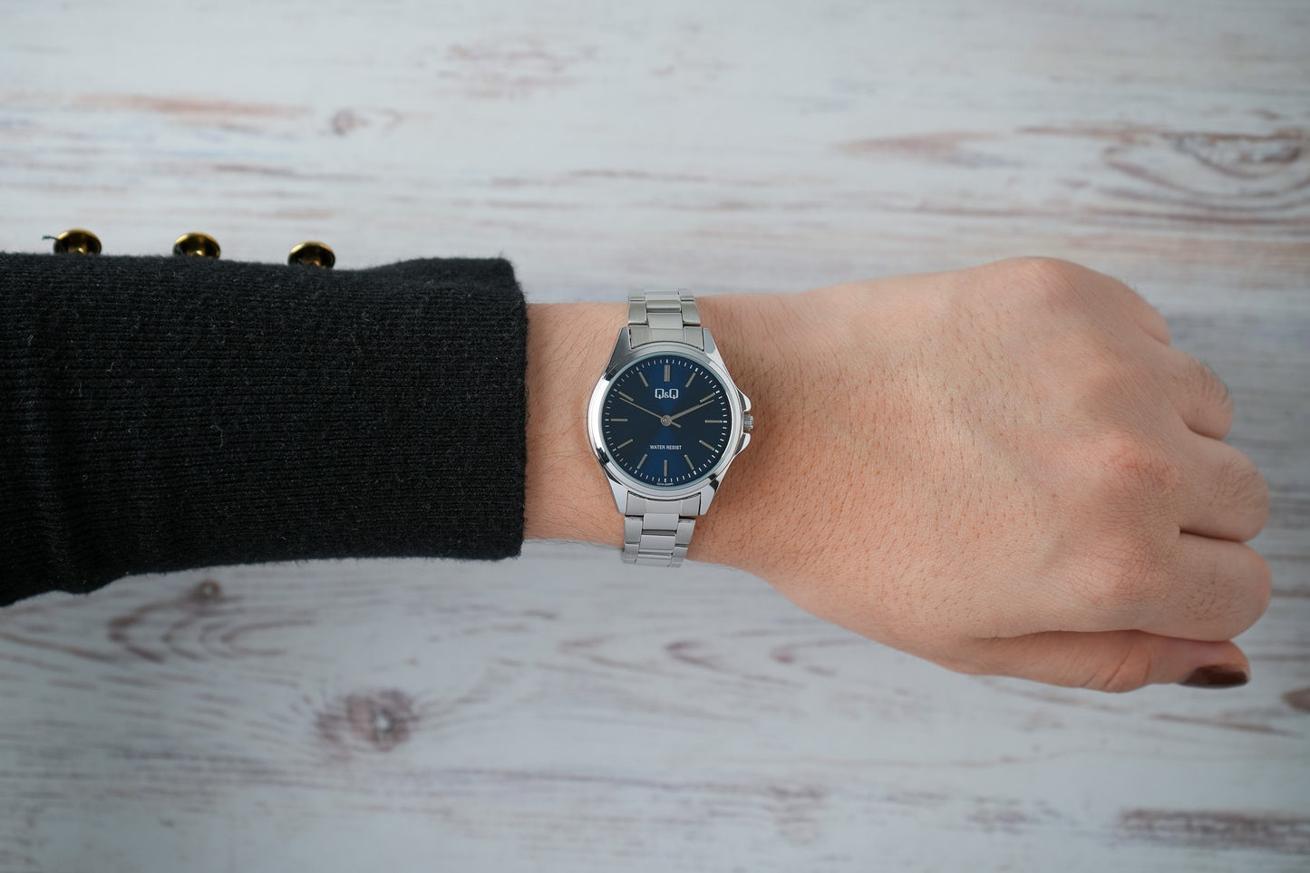 Reloj Q&Q Original Mujer Plateado C37A004Y