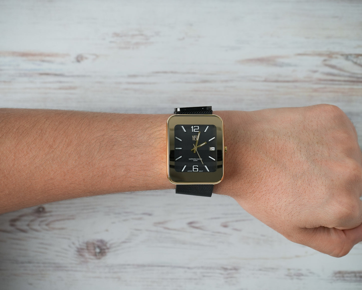 Reloj Yess Mujer Original Negro Y25002-4