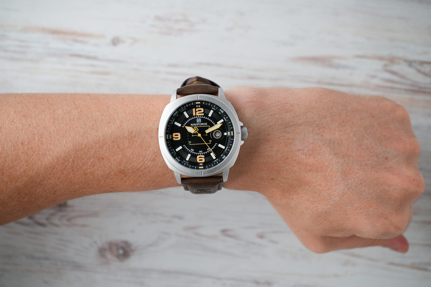 Reloj Naviforce Hombre Marrón NF8078-MAPL