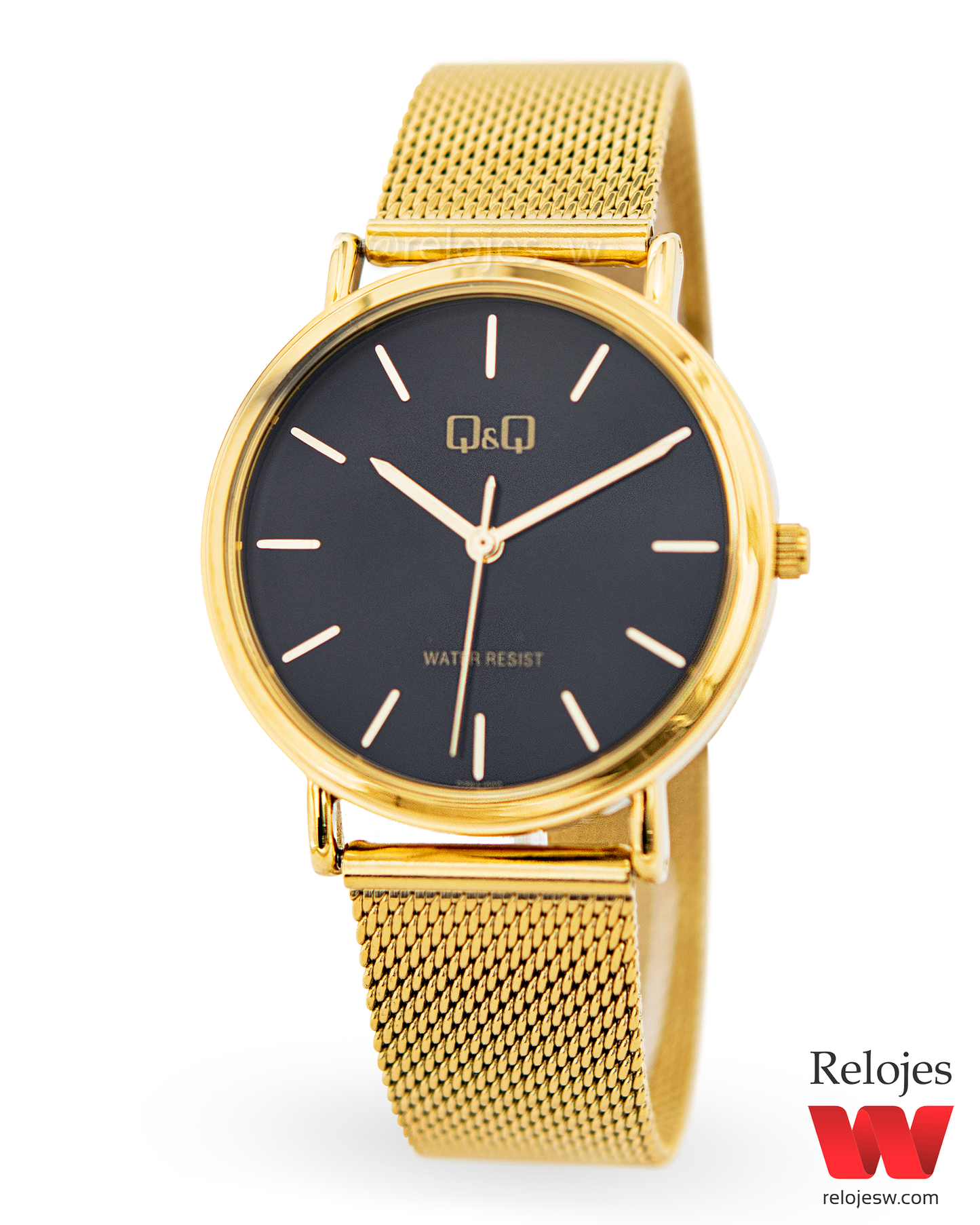 Reloj Q&Q Mujer QZ84J002Y Dorado Negro