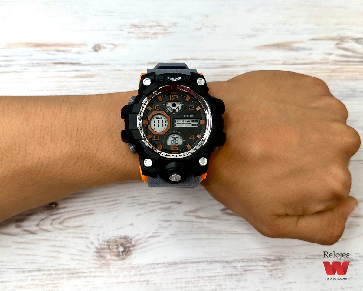 Reloj Kairos Hombre DM1618 Gris Negro