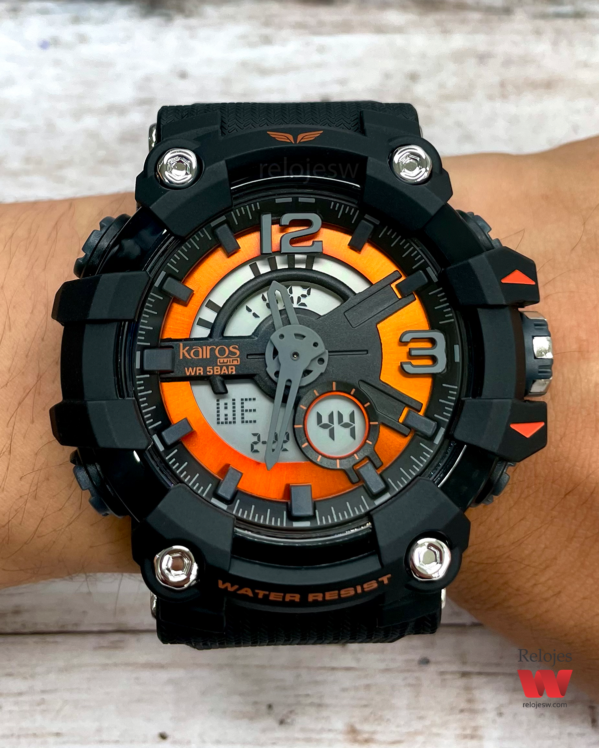 Reloj Kairos Hombre ADM1102-5 Negro