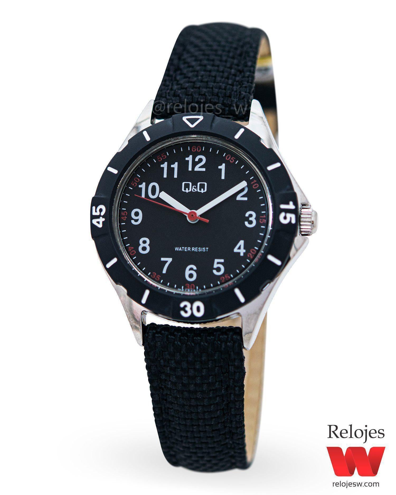 Reloj mujer outlet negro y plata