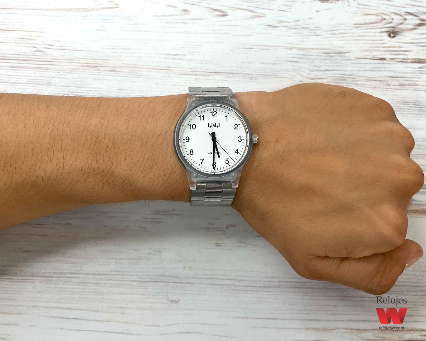 Reloj Q&Q Hombre VS50J002Y Plateado