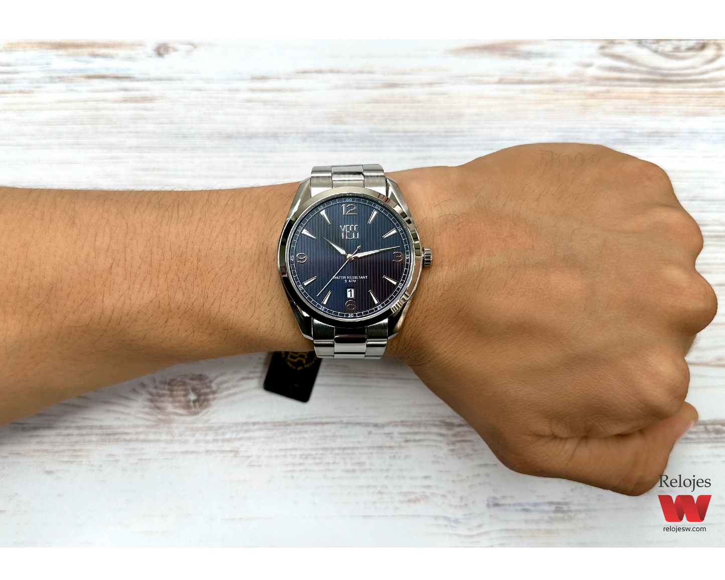 Reloj Yess Hombre SM-21153G Plateado