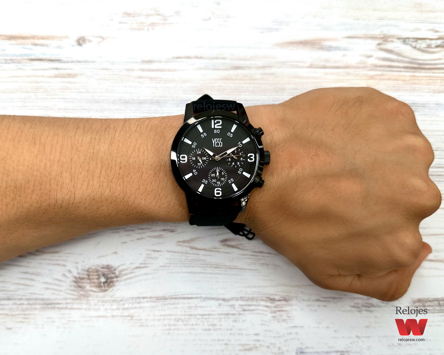Reloj Yess Hombre 1258G Negro