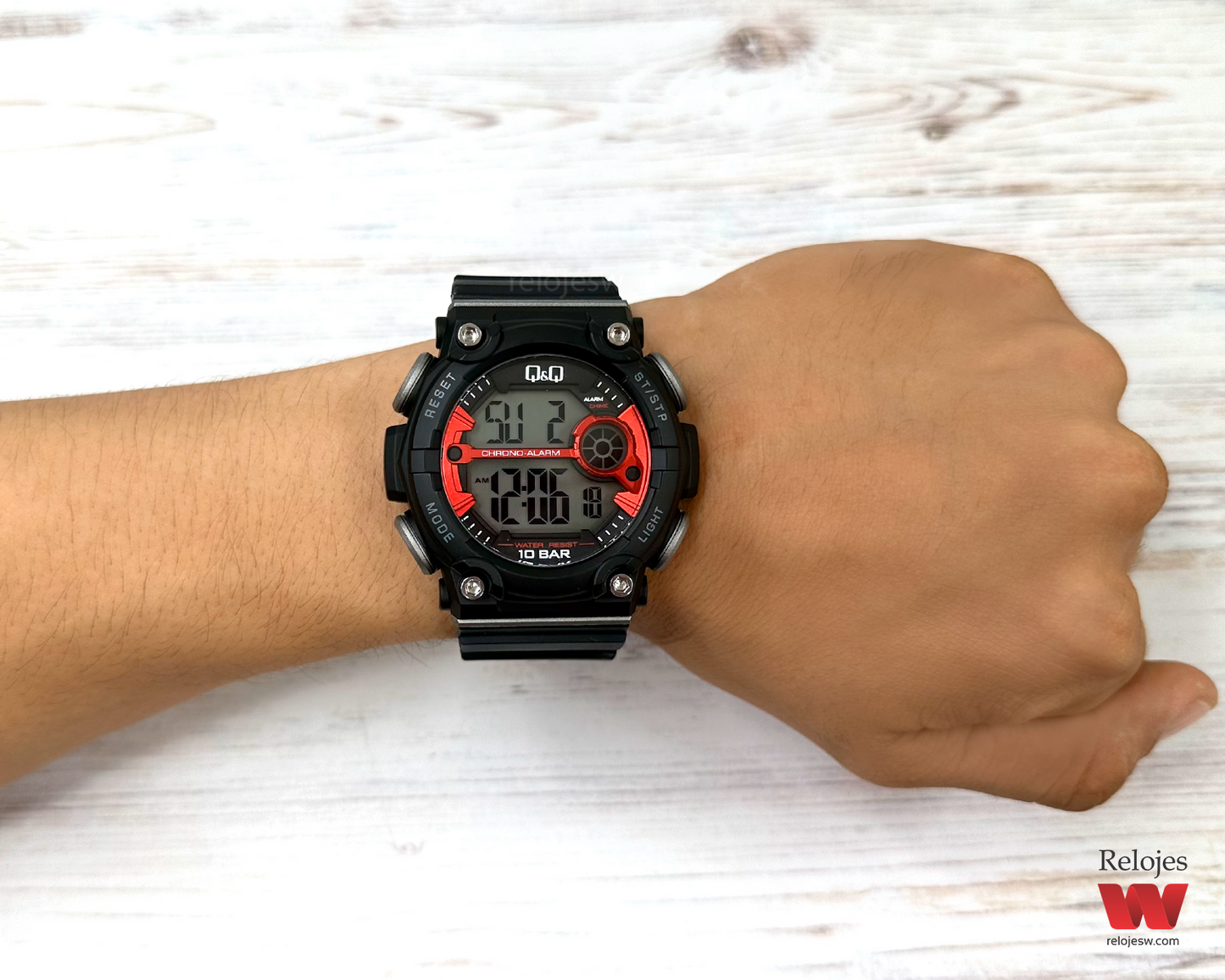 Reloj Q&Q Hombre Negro G12A500Y