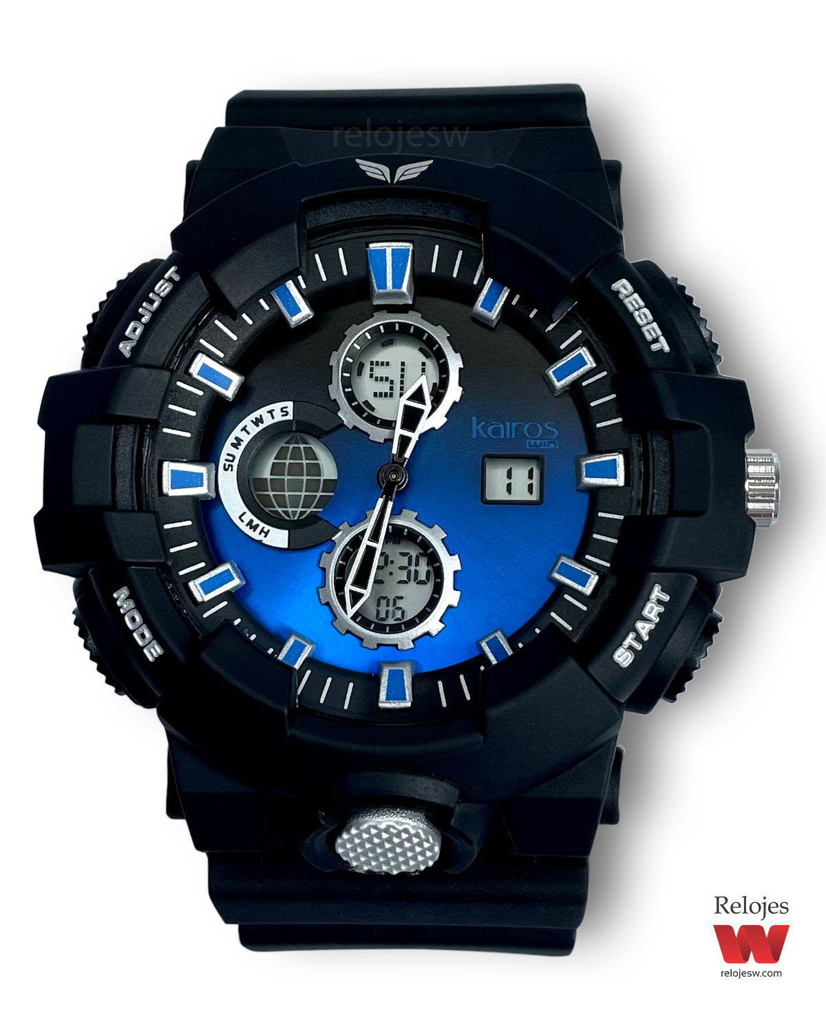 Reloj Kairos Hombre ADM0707-2 Negro