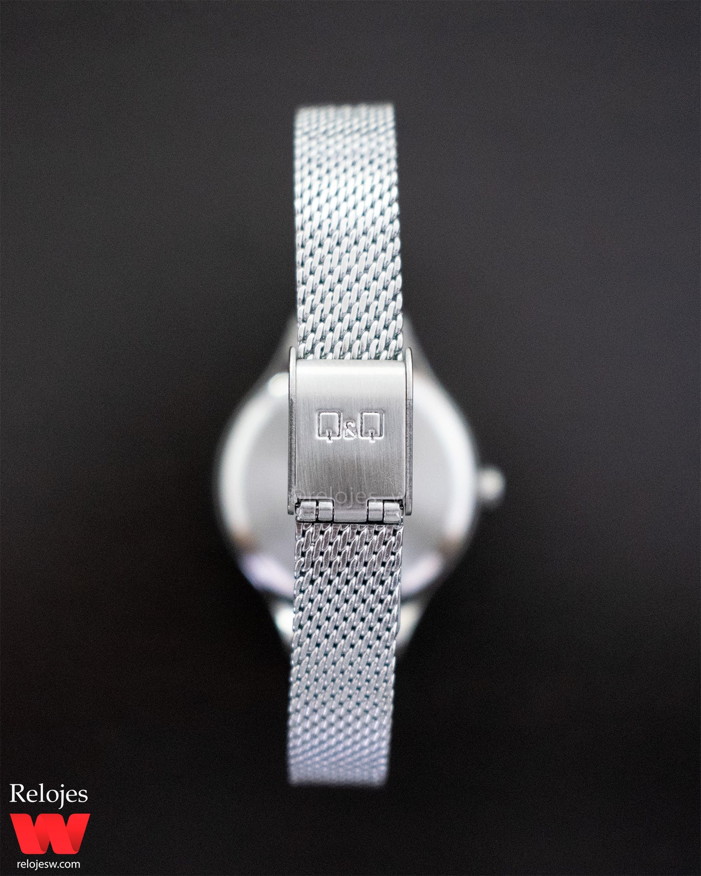 Reloj Q&Q Mujer QB73J201Y Plateado Blanco