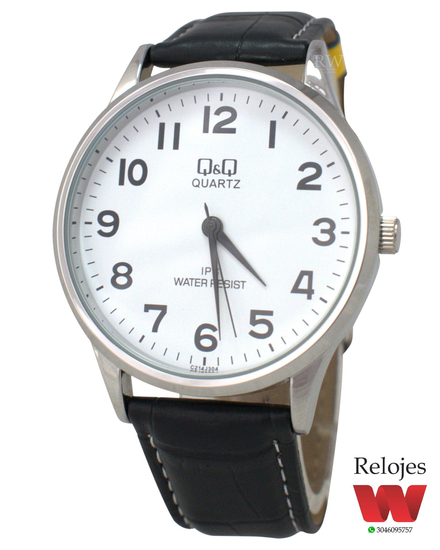 Reloj Q&Q Hombre C214J304Y Cuero - Relojes W