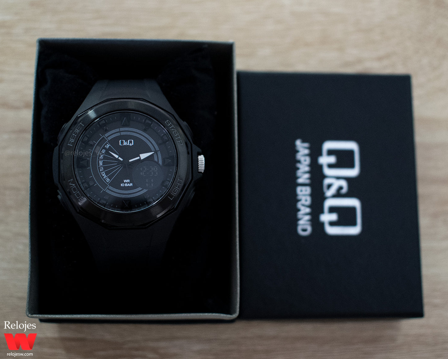 Reloj Q&Q Mujer Negro GW91J002Y