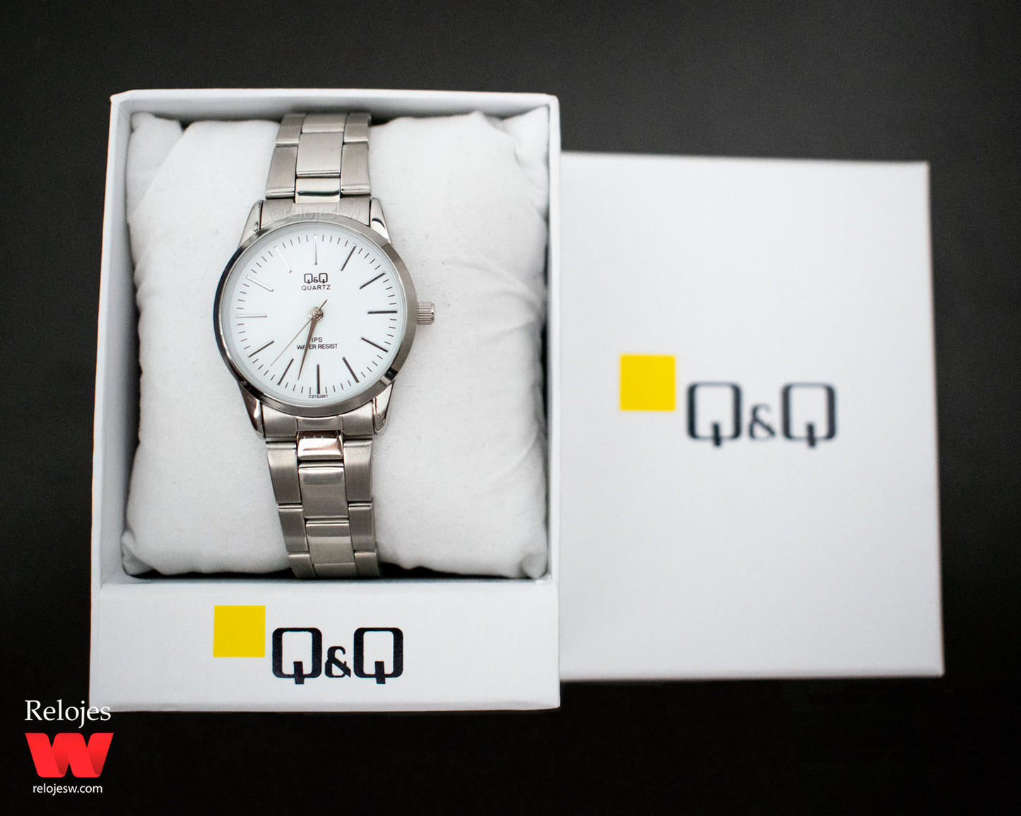 Reloj Q&Q Mujer Plateado C213J201Y
