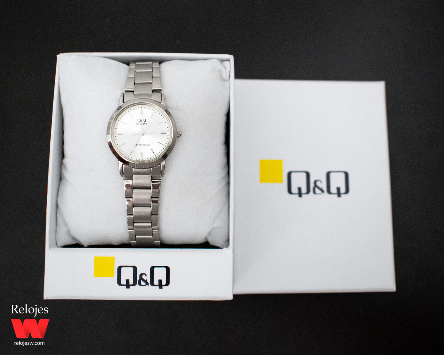 Reloj Q&Q Mujer Plateado QA39J201Y