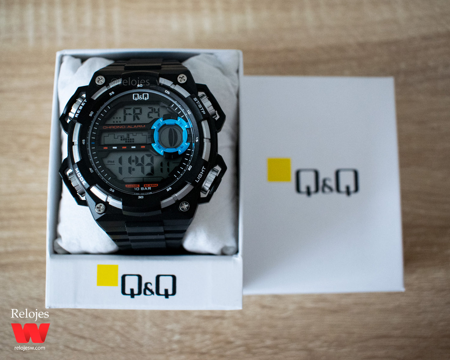 Reloj Q&Q Hombre Negro M163J800Y
