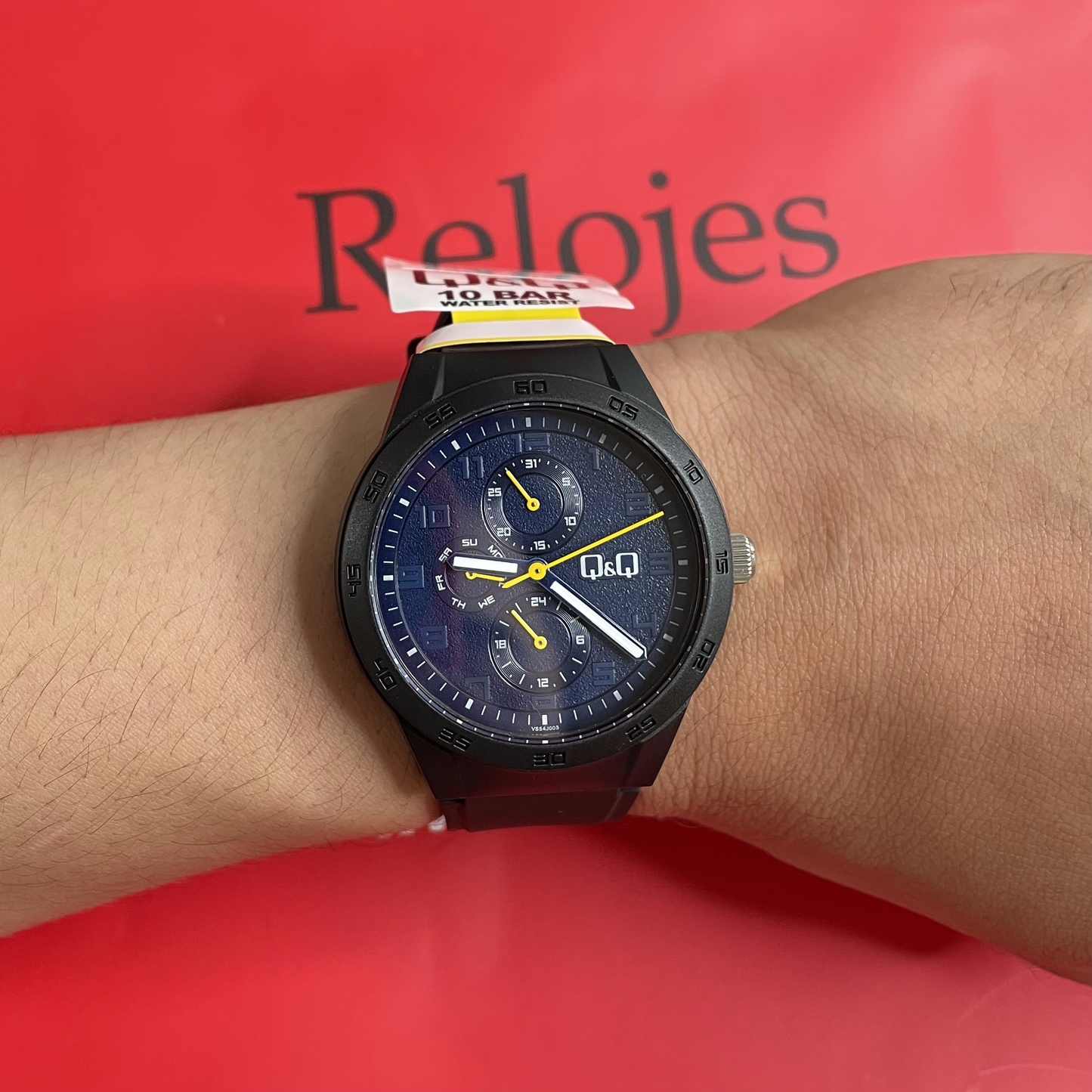 Reloj Q&Q Hombre Negro VS54J003Y